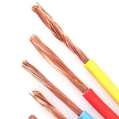 Αγορά BVR 2.5 mm Single Core Wire AWG Bare Copper Electrical Για οικιακό σύρμα online manufacture