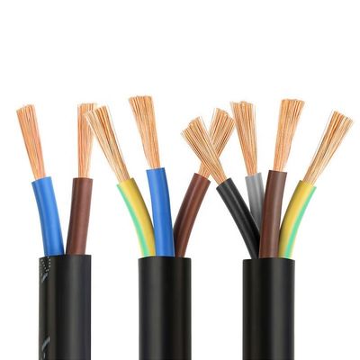 Πολυοδηγούμενο ευέλικτο καλώδιο RVV/H05VV-F 2 3 4 Κεντρικό ηλεκτρικό καλώδιο Σύρματος καλώδιο τροφοδοσίας