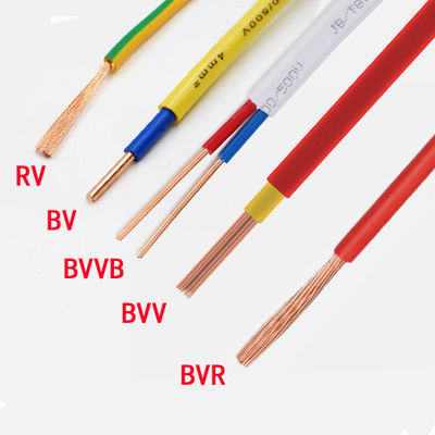 Επικεφαλής RV RVV 10 mm Copper Wire PVC Μόνωση για οικιακή καλωδίωση