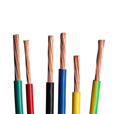 1.5mm PVC καλώδιο ρεύματος για το σπίτι προσαρμοσμένο χρώμα PVC μόνωση και BVR κατοικία
