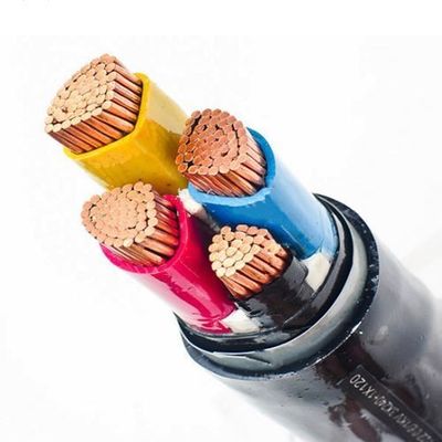 3 πυρήνες 150mm2 καλώδιο χαμηλής τάσης XLPE μονωμένο θωρακισμένο ηλεκτρικό καλώδιο