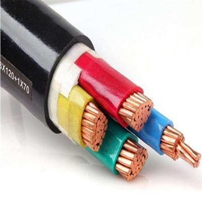 4X120mm PVC Jacket 3 φάσης θωρακισμένο καλώδιο ηλεκτρικής ενέργειας για υπόγειες ηλεκτρικές ανάγκες