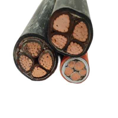 Σιδηροειδή ταινία θωρακισμένη 0,6/1kv NYY/N2XY Χάλκινος αγωγός 25mm2 PVC Απομονωμένο καλώδιο ρεύματος