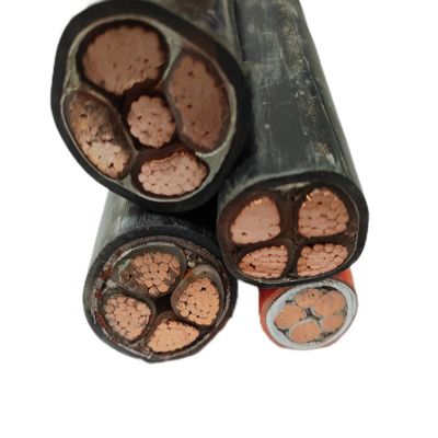 16mm-95mm Nyy Χαμηλή τάση 5 Κεντρικό καλώδιο ρεύματος XLPE Wire Cu PVC Γεμισμένο 25mm-35mm Μεγέθη