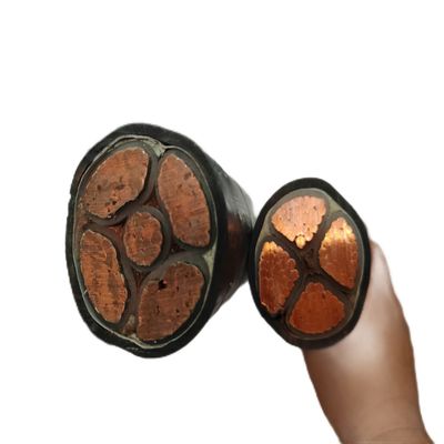 XLPE Απομονωμένο καλώδιο χαλκού NYY N2XY 1*120mm2 1*185mm2 1*240mm2 1*300mm2 για υπόγειο