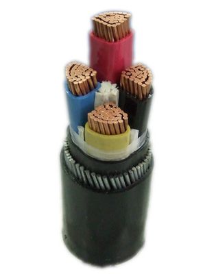 240 mm XLPE 4 πυρήνες θωρακισμένο πυρόστακτο PVC μονωμένο ηλεκτρικό καλώδιο χαλκό αγωγός