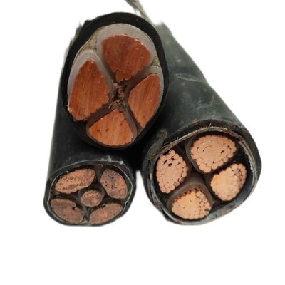 NYY Nym-J Nym-O 300/500V καλώδιο ηλεκτρικής ενέργειας με κάλυμμα PVC και μόνωση χαμηλής τάσης XLPE
