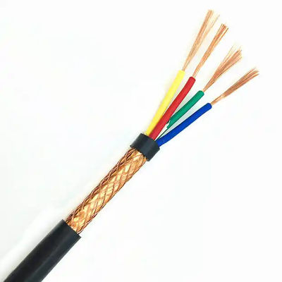 0.75mm2 300V RVVP 4 Core Shielded Cable Ασφαλής με Μόνωση Πολυαιθυλενίου